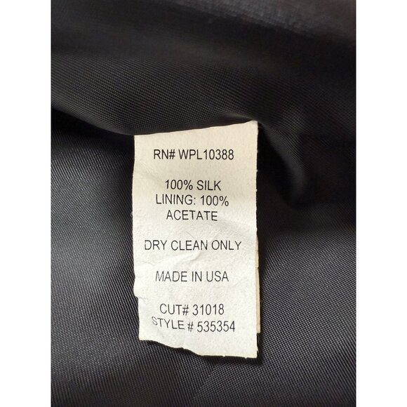 Wah Maker Frontier Mens Vest Size 2XL Ranch Western Cowboy Rodeo Red Floral Silk - Picture 9 of 12